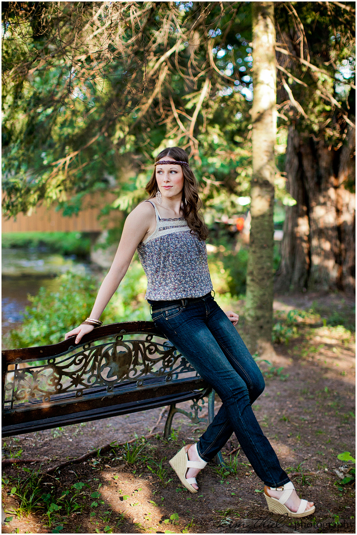 Senior portraits by Kim Thiel Photography of Appleton, WI