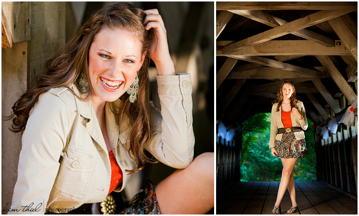 Senior portraits by Kim Thiel Photography of Appleton, WI