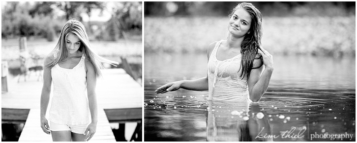 Outdoor senior photographer, Kim Thiel Photography. 