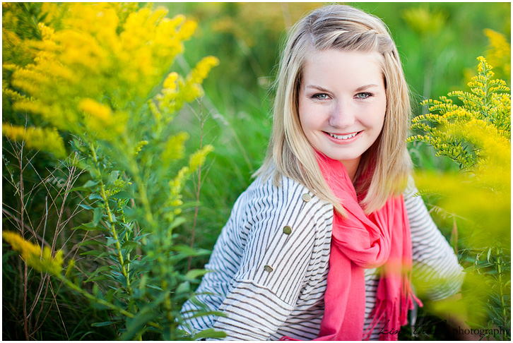 Senior portrait photography by Kim Thiel Photography