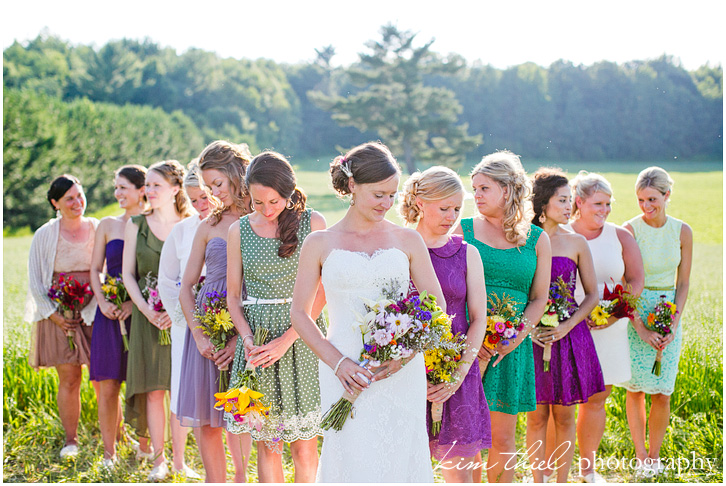 020_colorful-wedding-party-unique-dresses-suspenders-barn-wedding_kim-thiel