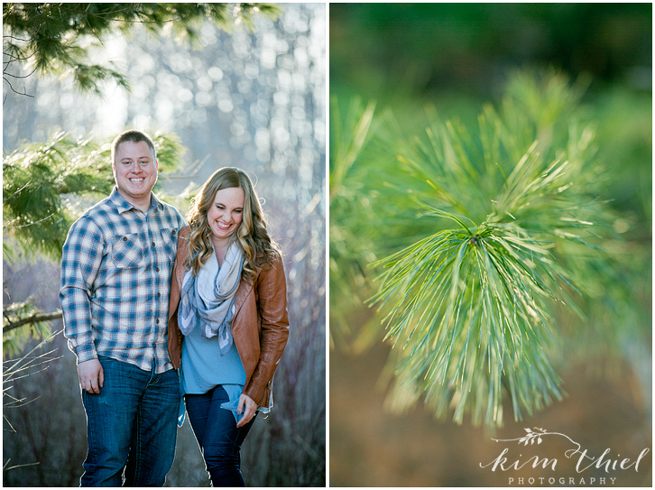 kim-thiel-photography_pine-plaid-engagement_05, Spring Engagement