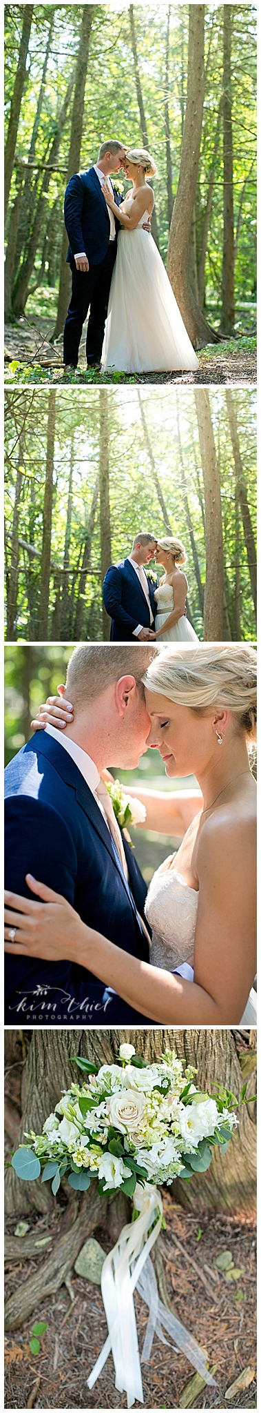 Door County Wooded Wedding