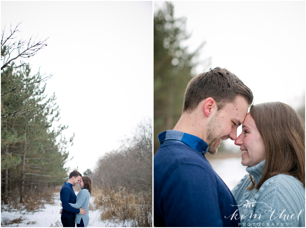 Wisconsin Winter Engagement Session
